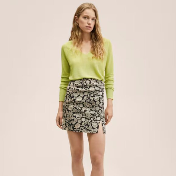 MANGO Lurex knitted sweater. Very chic! Size: M - Picture 1 of 5